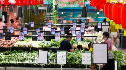 3月陕西居民消费价格同比涨0.3%