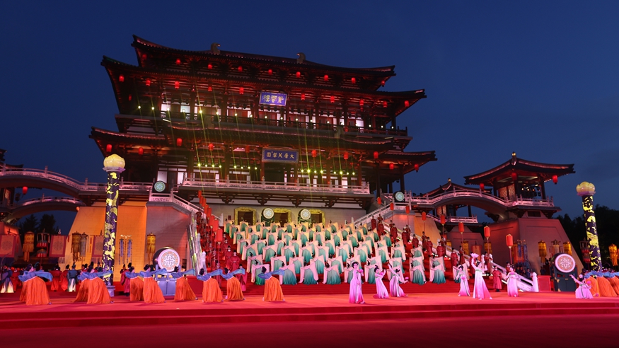 這場唐朝傳統迎賓儀式 體現中華文化相容並蓄的精神風貌